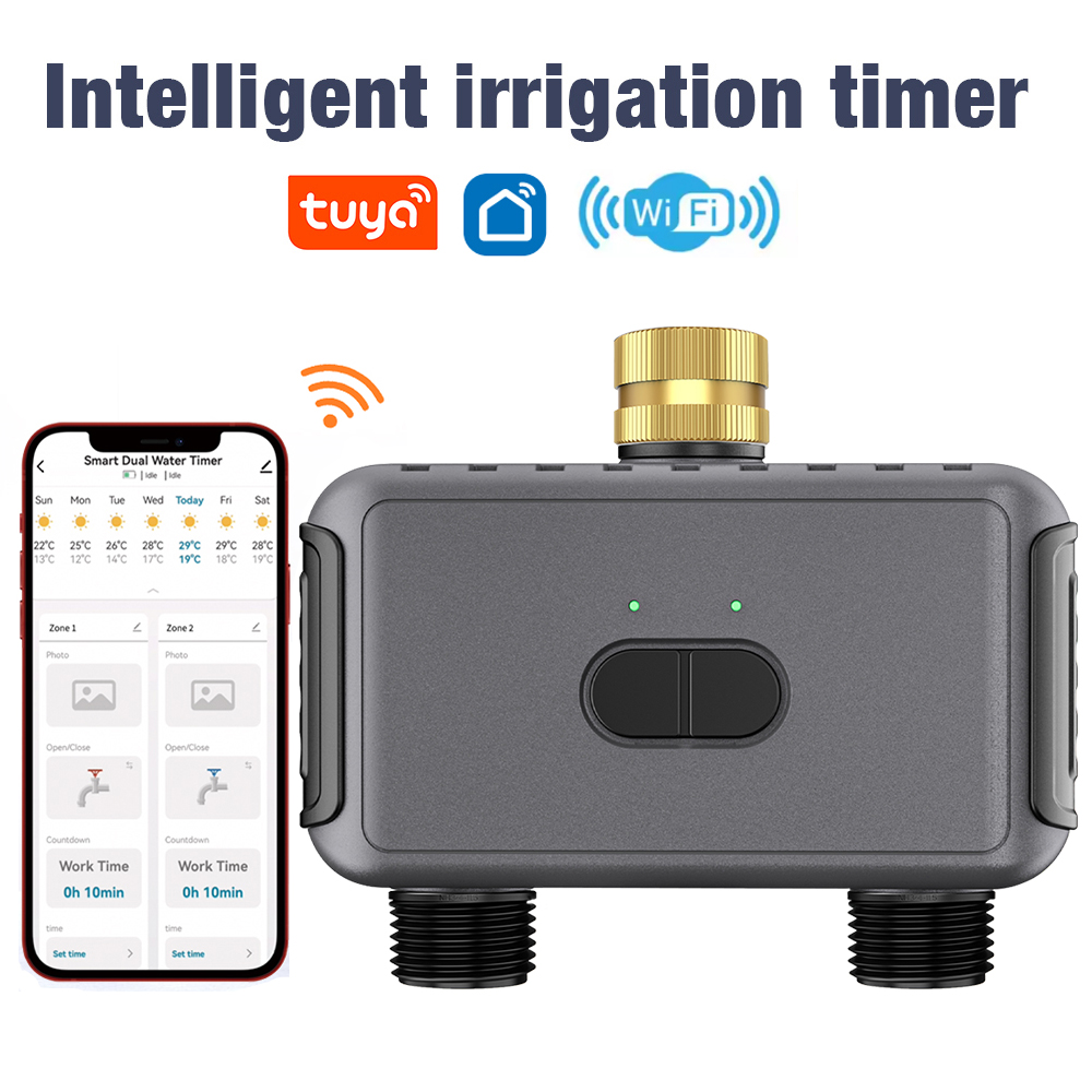 Smart Garden At Home - Tuya WiFi Pengatur Waktu Air Pintar