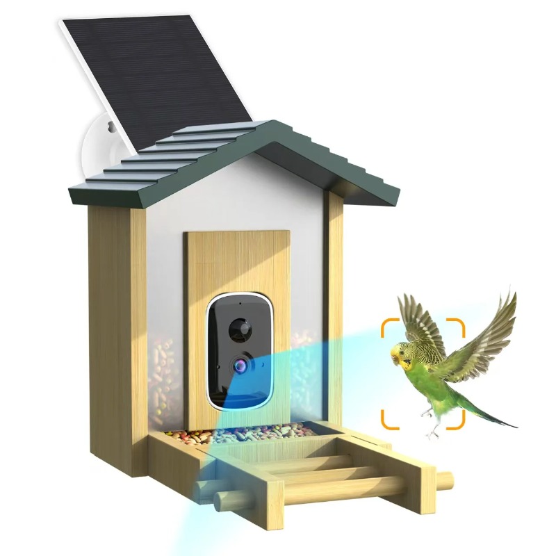Smart Bird Feeder Camera - Kamera Pengumpan Burung AI 4K Tahan