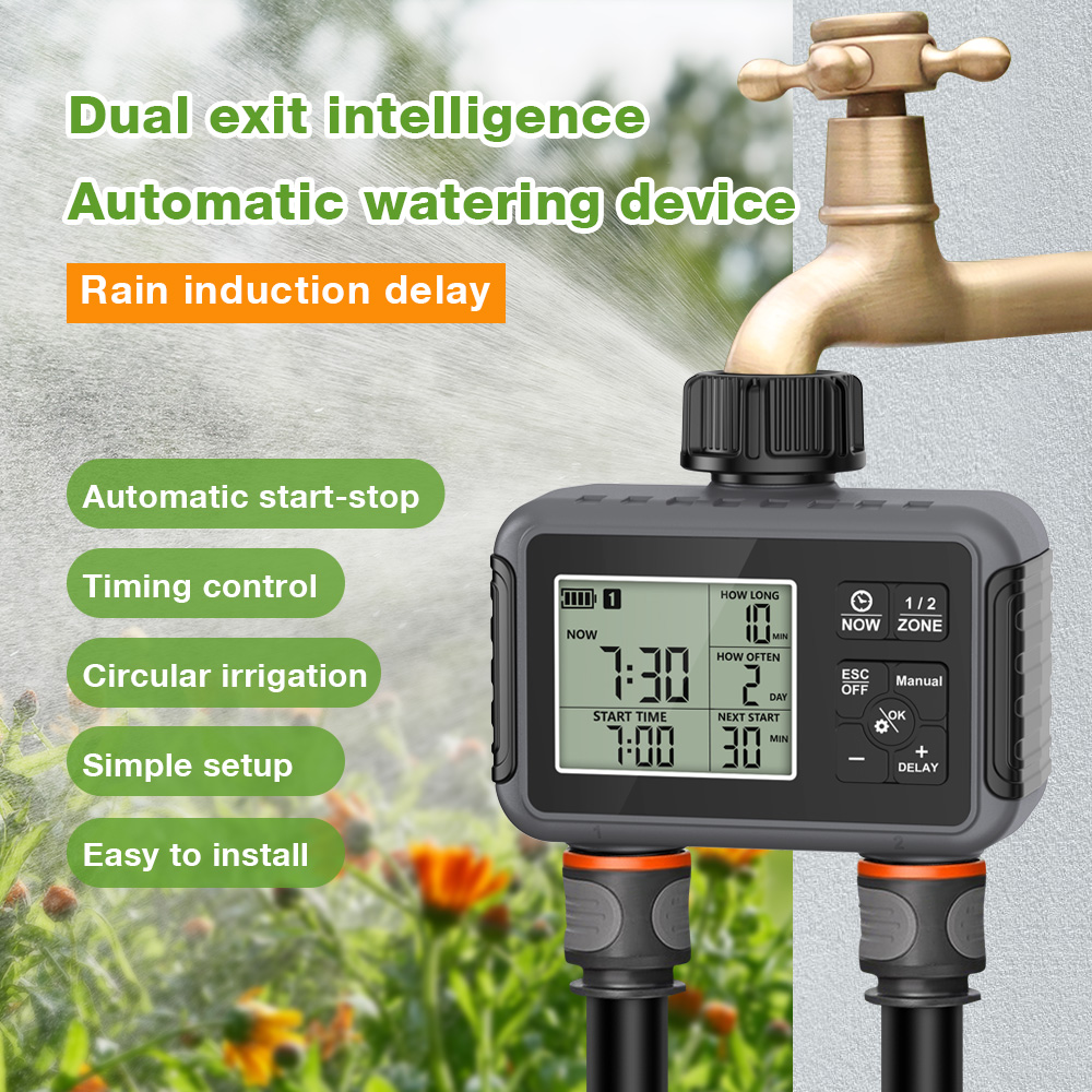 Smart Garden At Home - 1/2/3-Saluran Pengatur Waktu Penyiraman Otomatis Sistem