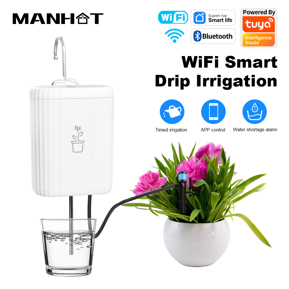 Smart Garden Sprinkler System - Sistem Penyiraman Otomatis WiFi Smart Drip