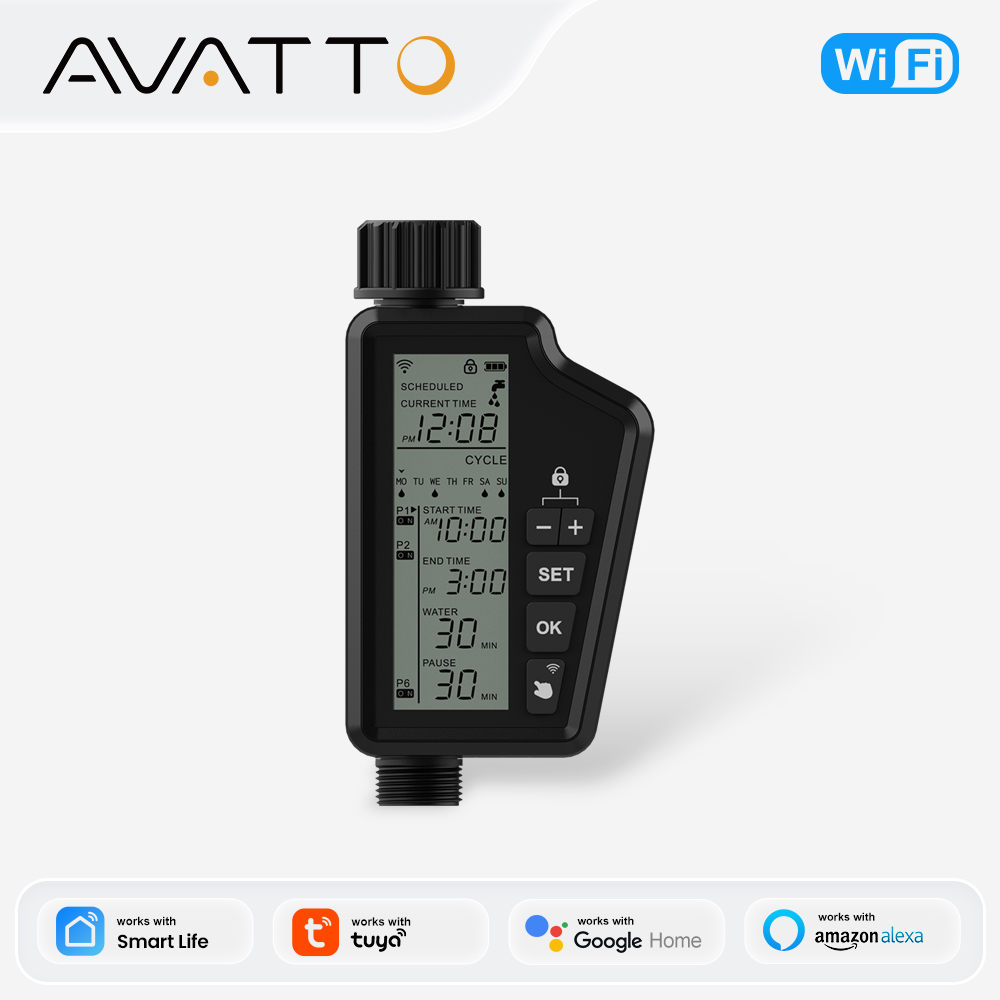 Smart Garden Products - MIUCDA Pengatur Waktu Penyiraman Kebun dengan