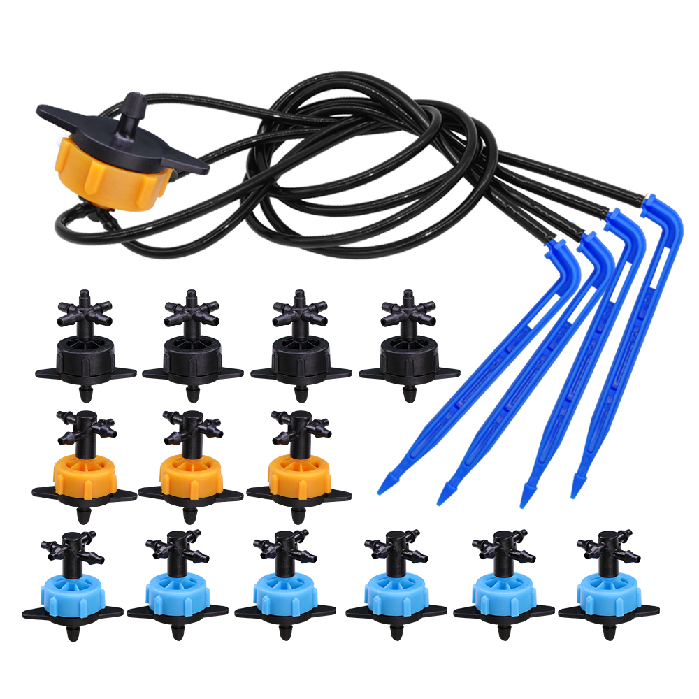 Smart Garden Sprinkler System - 10Set 2/4/8L/H busur panah Drip Set