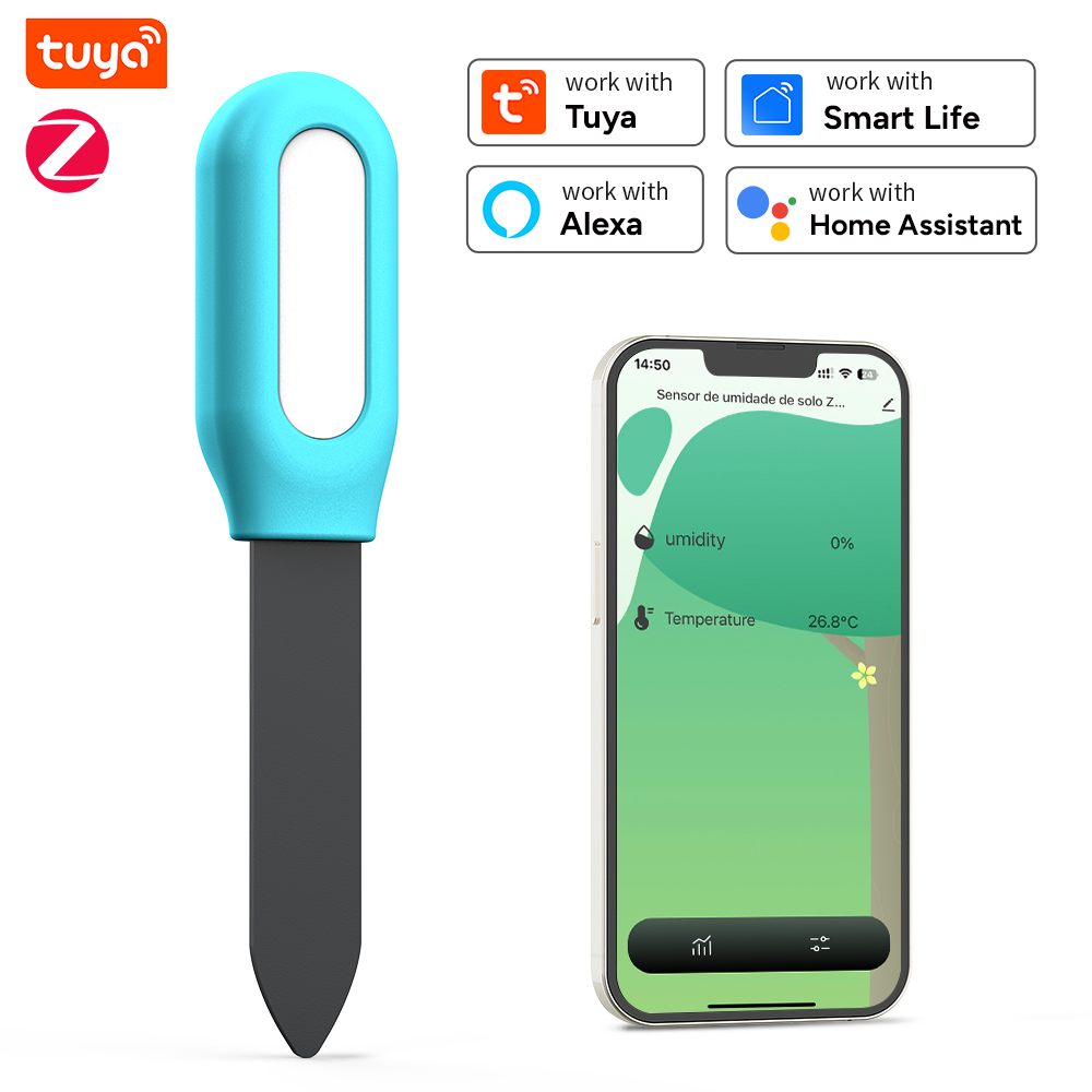 Smart Garden Products - Tuya Zigbee Sensor Tanah Detektor Kelembapan