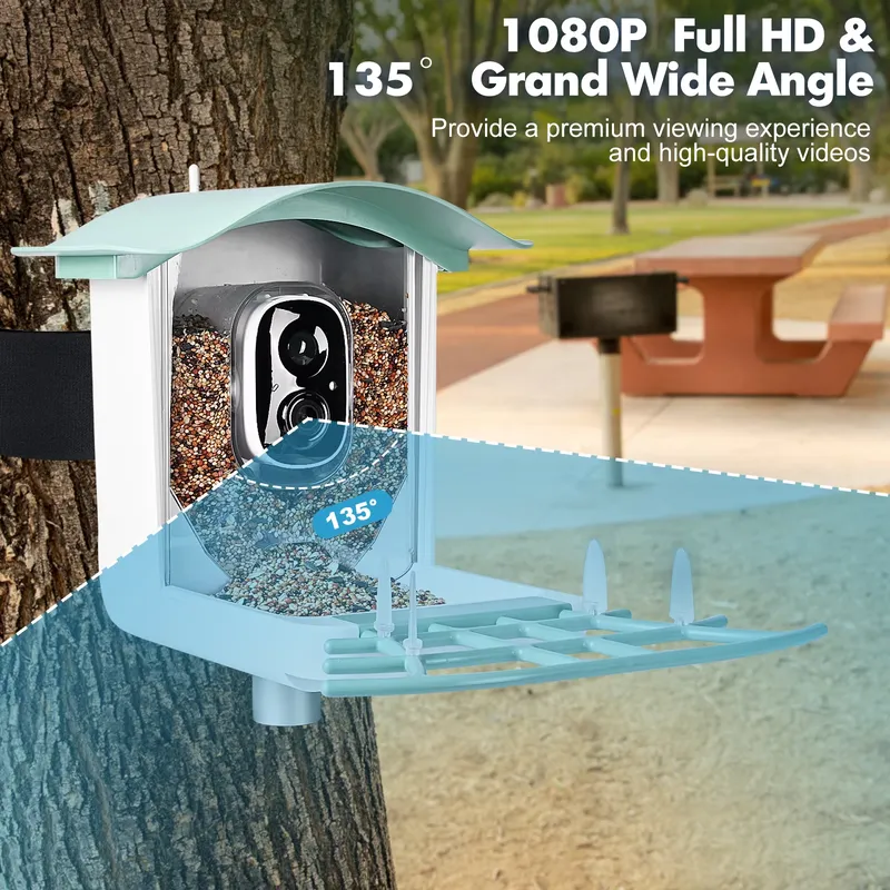 Pengumpan Burung Otomatis Pint - Smart Bird Feeder Camera ulasan dan harga