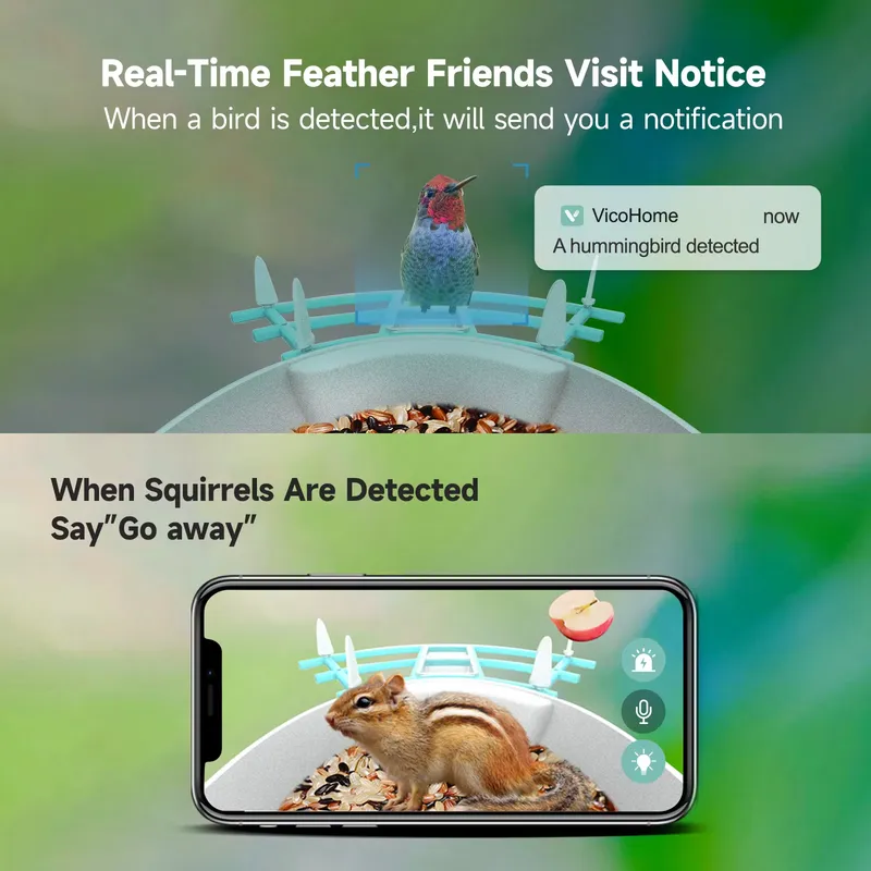 Pengumpan Burung Otomatis Pint - Smart Bird Feeder Camera ulasan dan harga