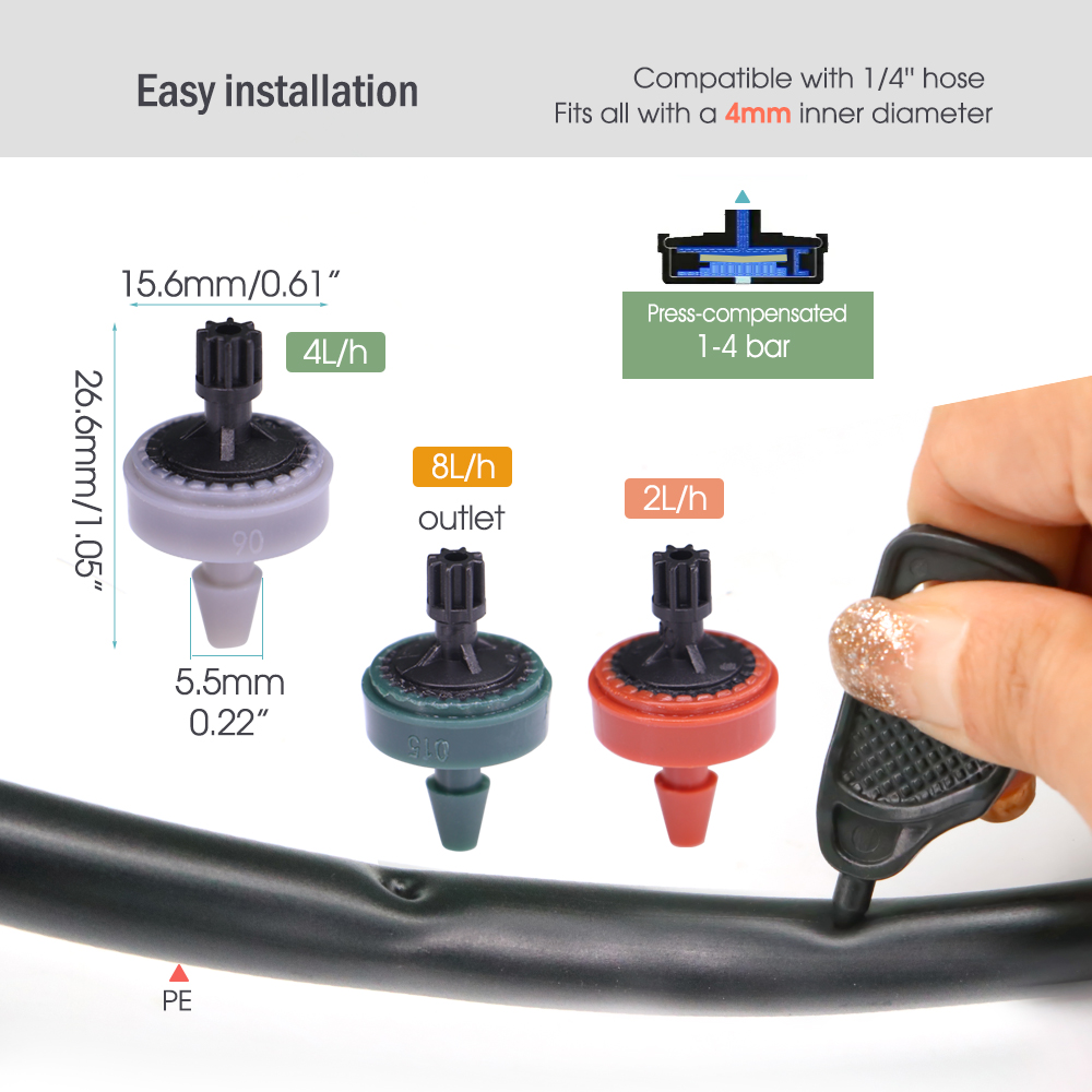20M 2/4/8L Kit Irigasi Tetes P - Smart Garden Watering ulasan dan harga