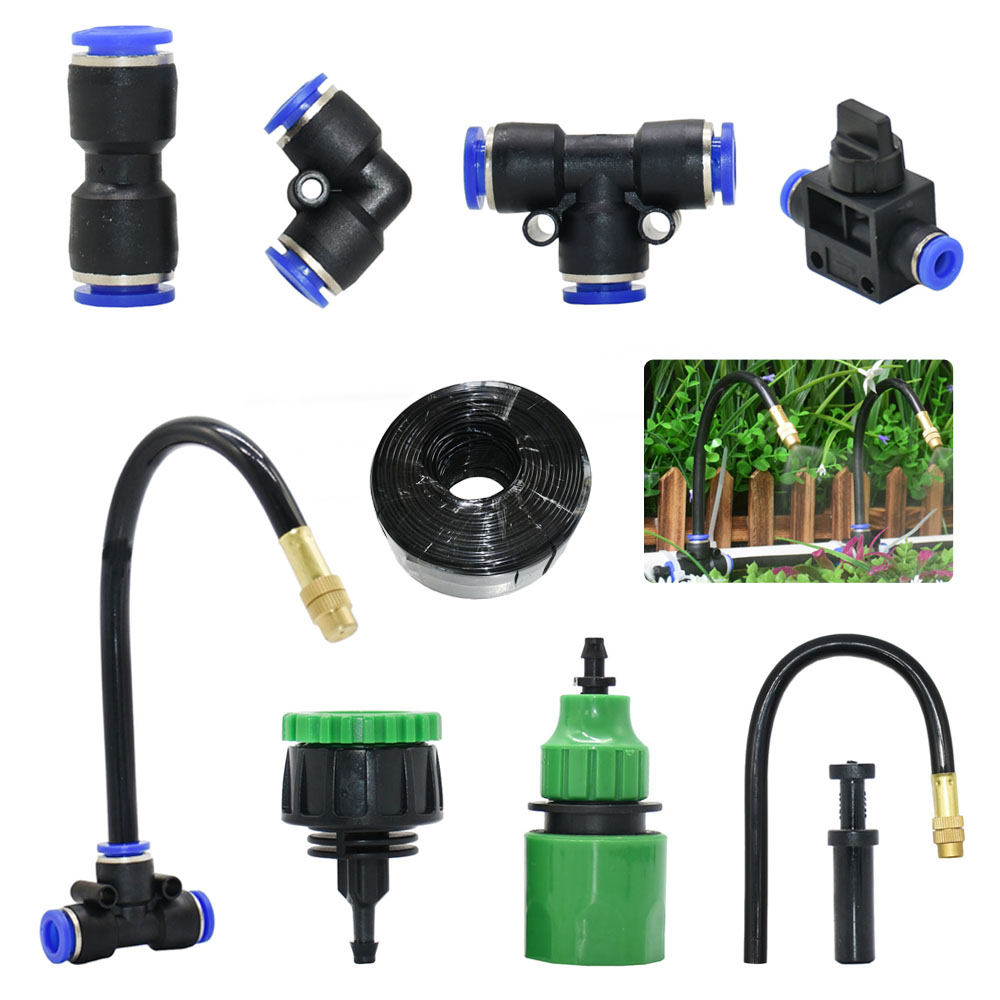 Sistem pendingin Misting luar  - Smart Garden Sprinkler System ulasan dan harga