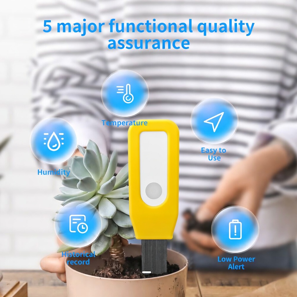 Monitor Tanah WiFi Tuya Smart  - Smart Garden Products ulasan dan harga