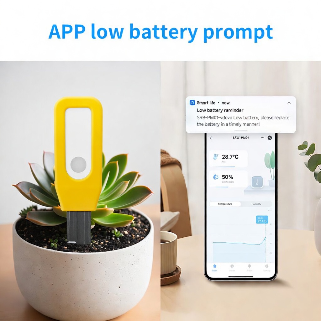 Monitor Tanah WiFi Tuya Smart  - Smart Garden Products ulasan dan harga