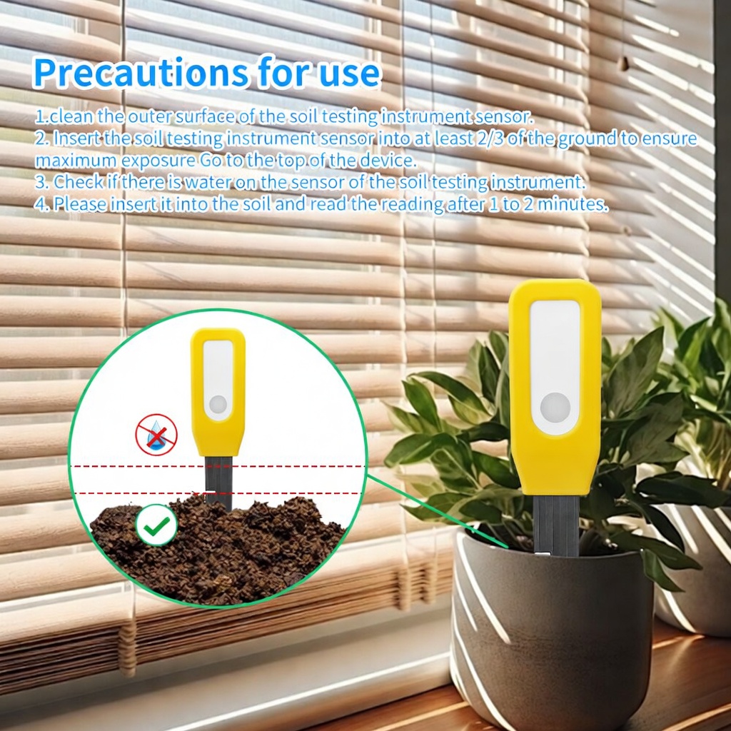 Monitor Tanah WiFi Tuya Smart  - Smart Garden Products ulasan dan harga