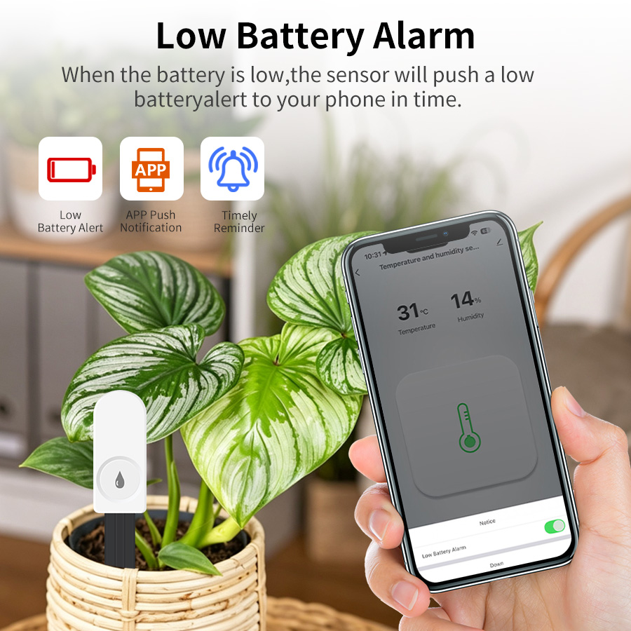 Sensor Kelembaban Tanah ZigBee - Smart Garden Products ulasan dan harga