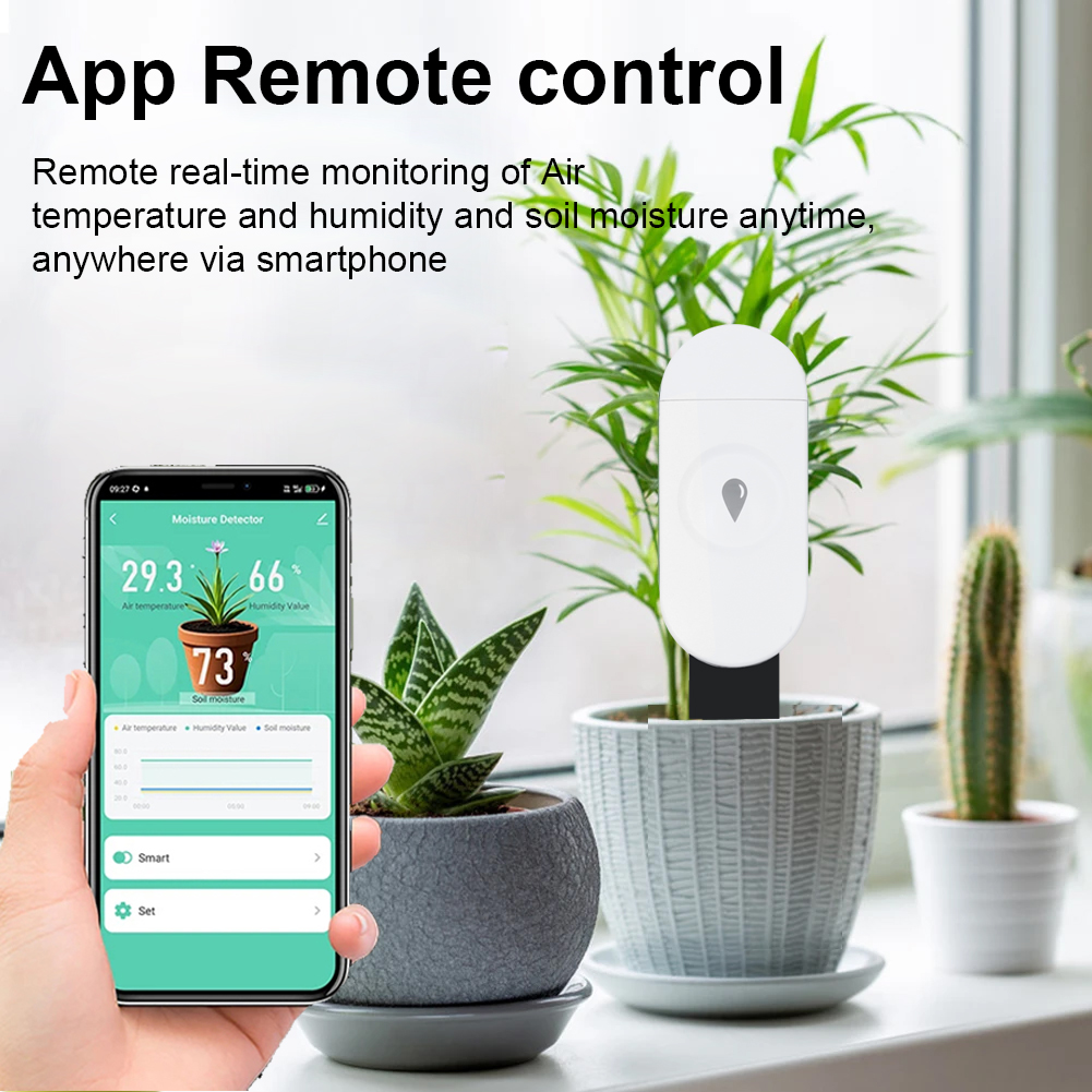 Tuya Zigbee Detektor Kelembapa - Smart Garden Products ulasan dan harga