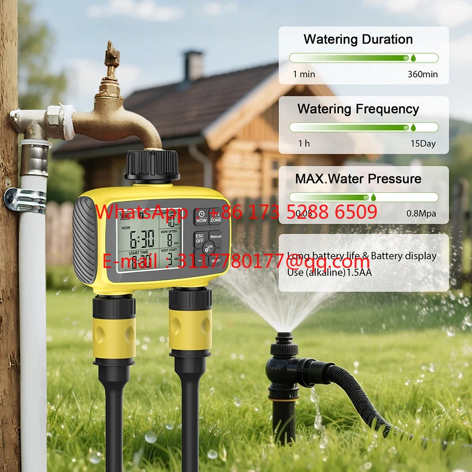 WAP01 Pengatur Waktu Irigasi T - Smart Garden ulasan dan harga