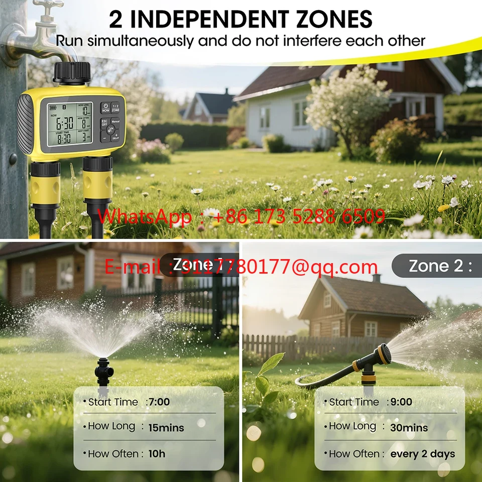 WAP01 Pengatur Waktu Irigasi T - Smart Garden ulasan dan harga