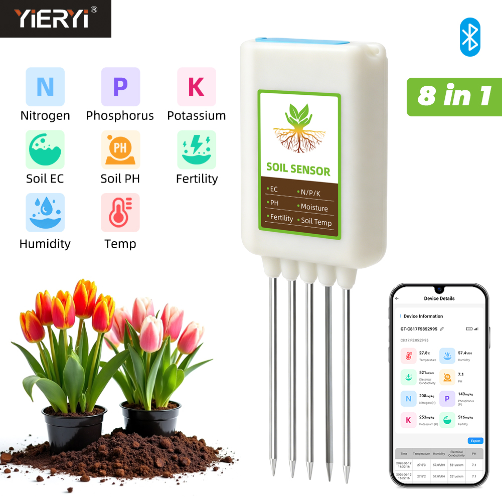 Yieryi Bluetooth 8 in 1 Alat U - Smart Garden Greenhouse ulasan dan harga