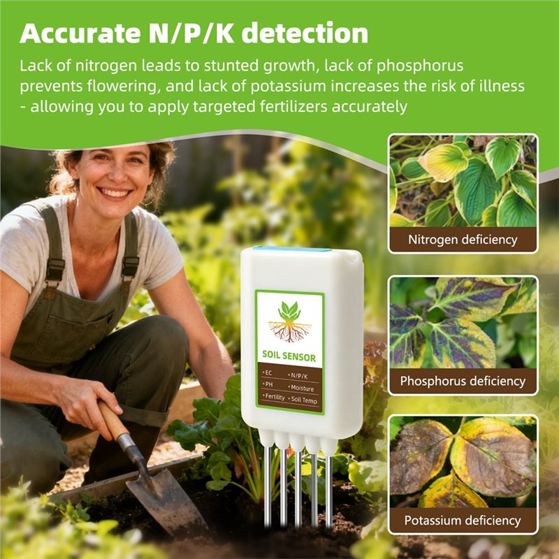 ABVG-Smart Soil Moisture Temp  - Smart Garden Greenhouse ulasan dan harga