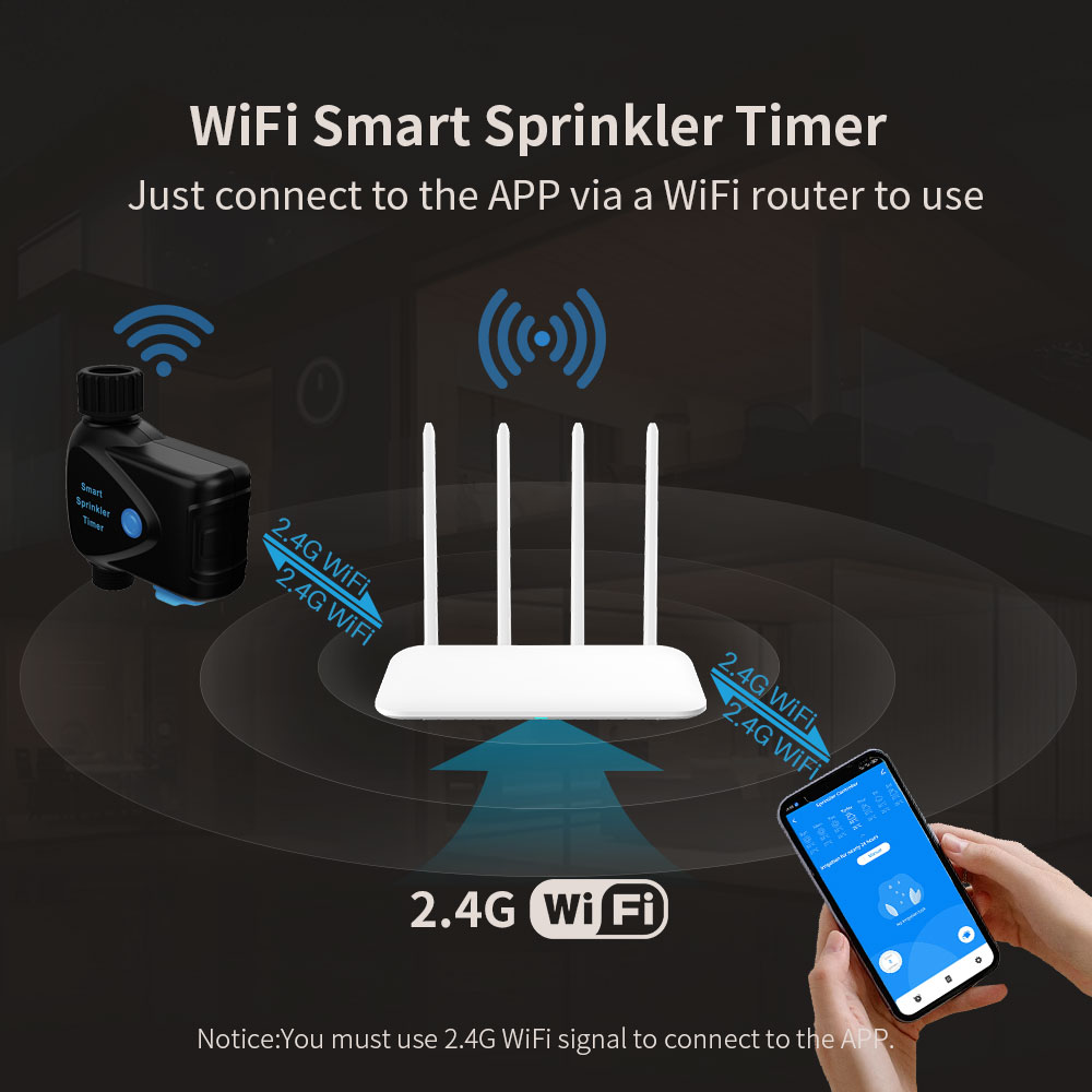 Perangkat Air Pintar Tuya WiFi - Smart Garden Watering ulasan dan harga