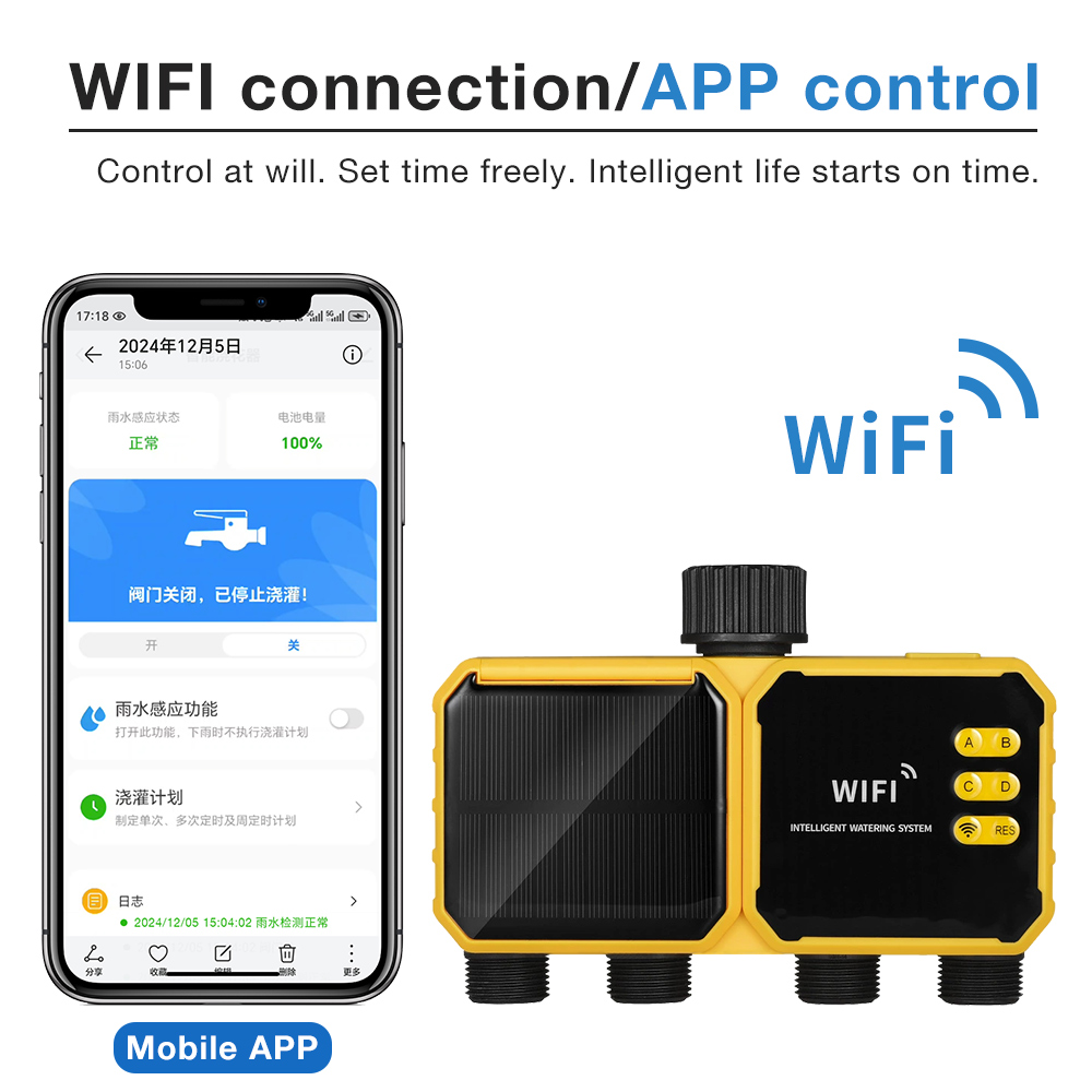 Timer Irigasi Tenaga Surya WiF - Smart Garden At Home ulasan dan harga