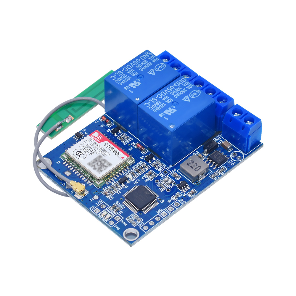 Modul Relay 1/2 Saluran Sms Gs - Smart Garden Greenhouse ulasan dan harga