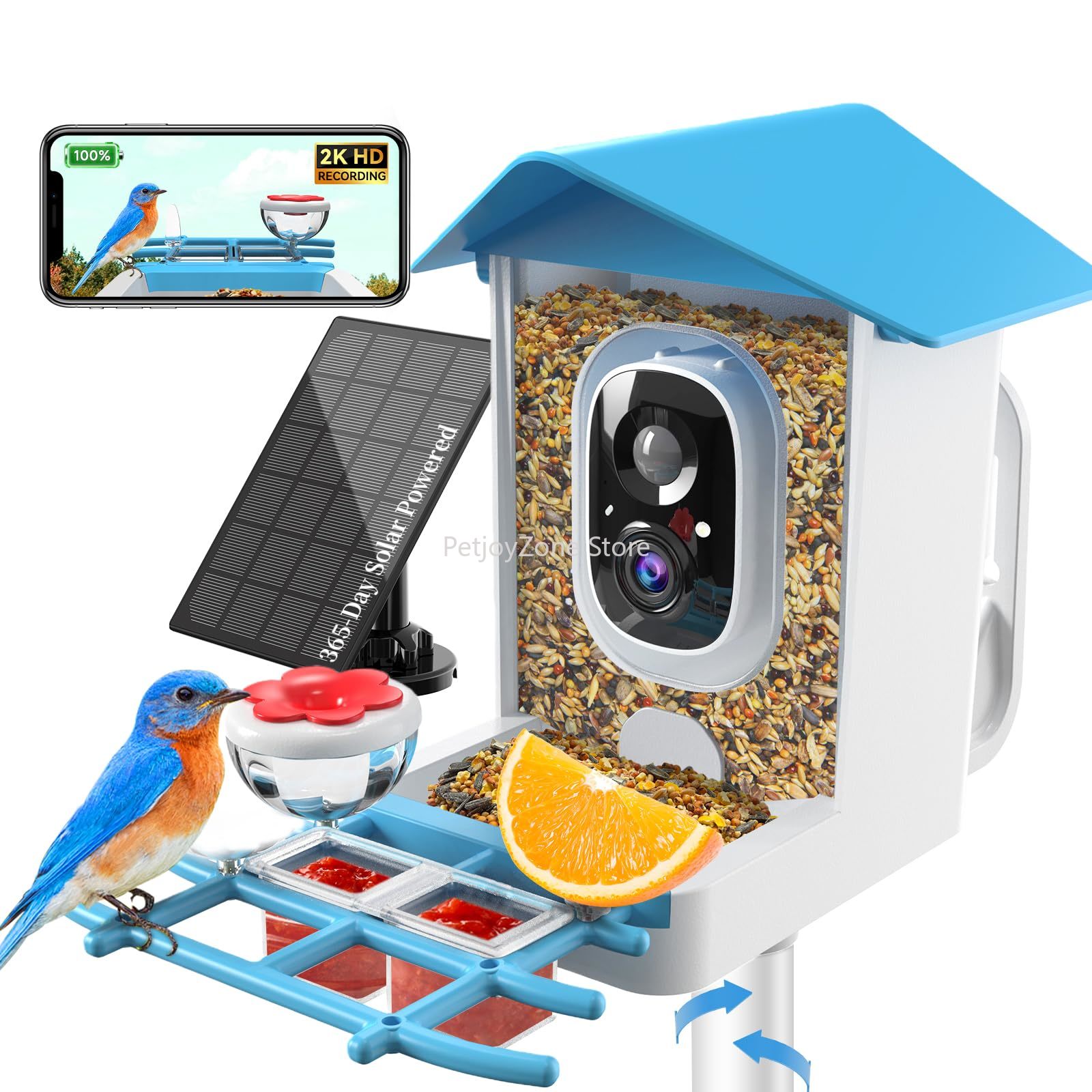 Kamera Pengumpan Burung Pintar - Smart Bird Feeder Camera ulasan dan harga