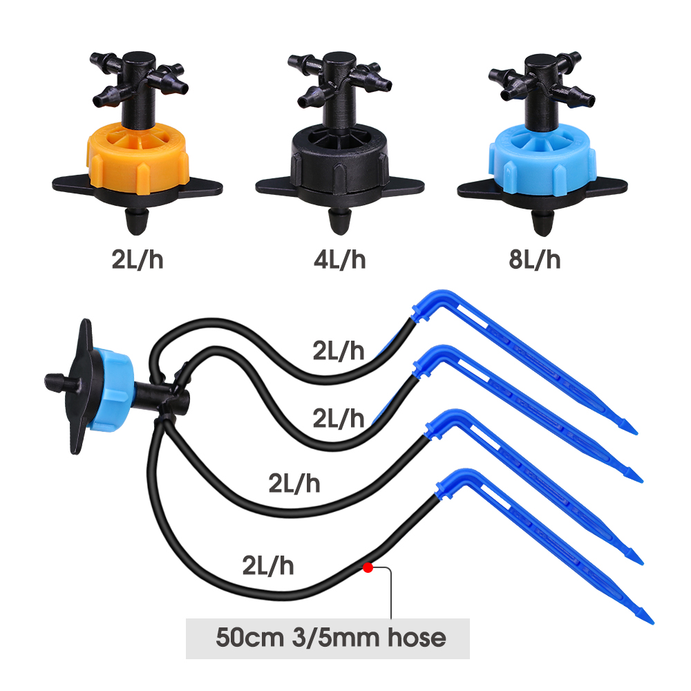 10Set 2/4/8L/H busur panah Dri - Smart Garden Sprinkler System ulasan dan harga