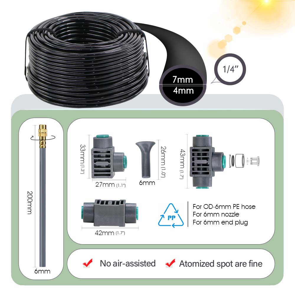 Kit Semprotan Atomisasi Pengat - Smart Garden At Home ulasan dan harga
