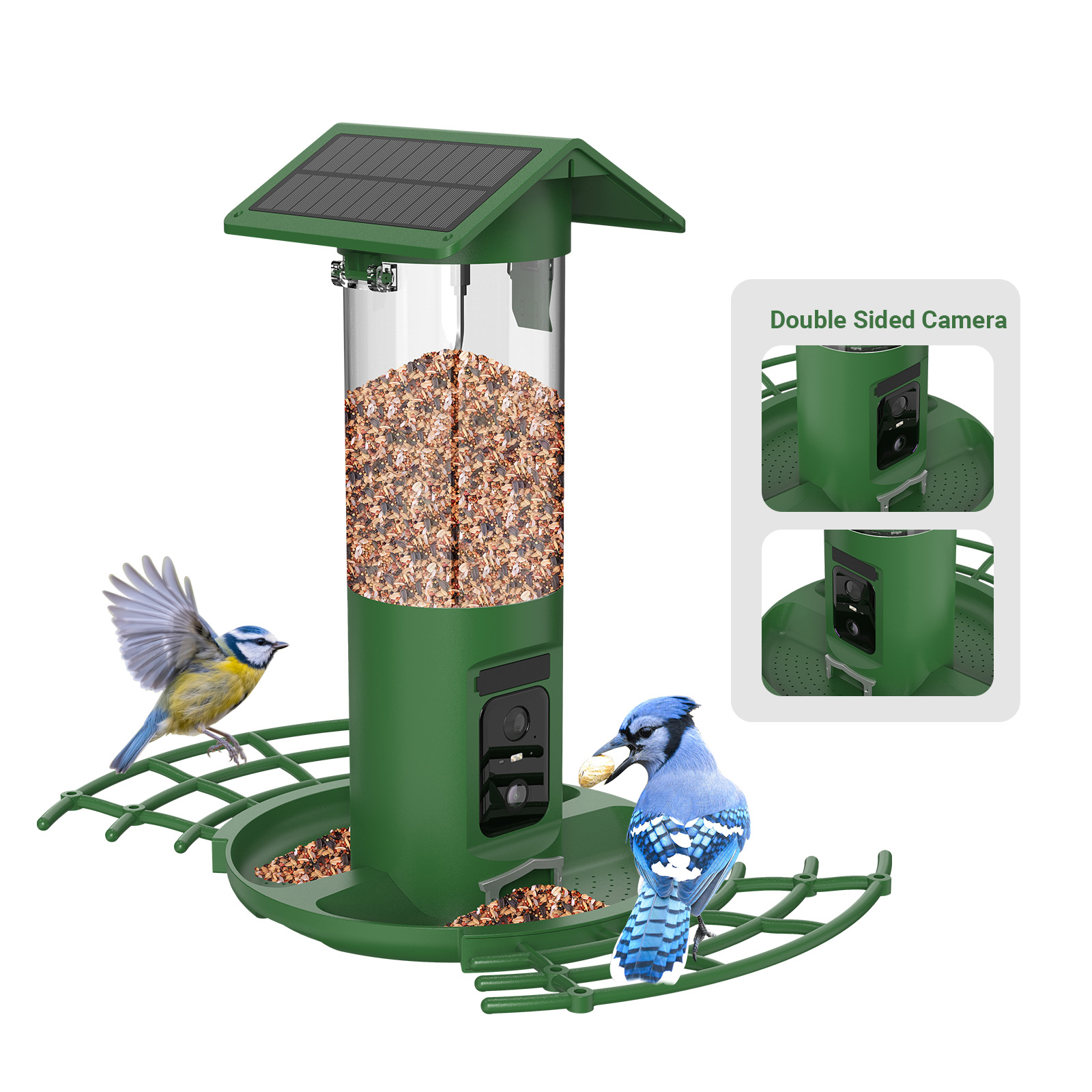 Pengumpan Burung Kamera Ganda  - Smart Bird Feeder Camera ulasan dan harga