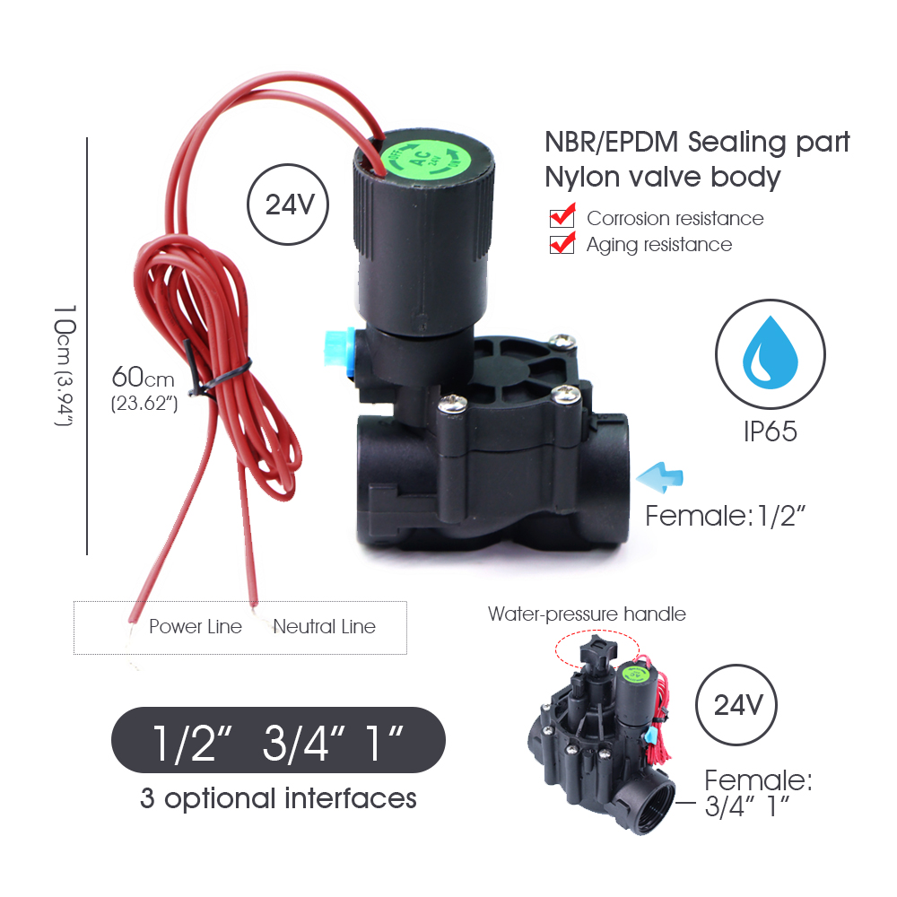 Selang taman katup Solenoid pe - Smart Garden Greenhouse ulasan dan harga