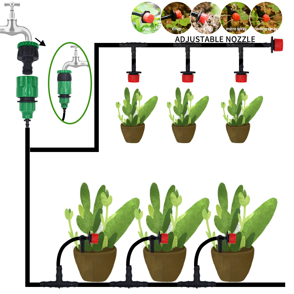 Sistem irigasi tetes mikro por - Smart Garden Sprinkler System ulasan dan harga
